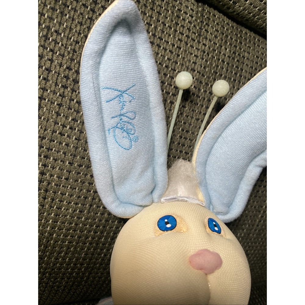 Vintage 15" Cabbage Patch Kids Bunny Bee Xavier Roberts Blue 1985 Plush Toy - Picture 2 of 13